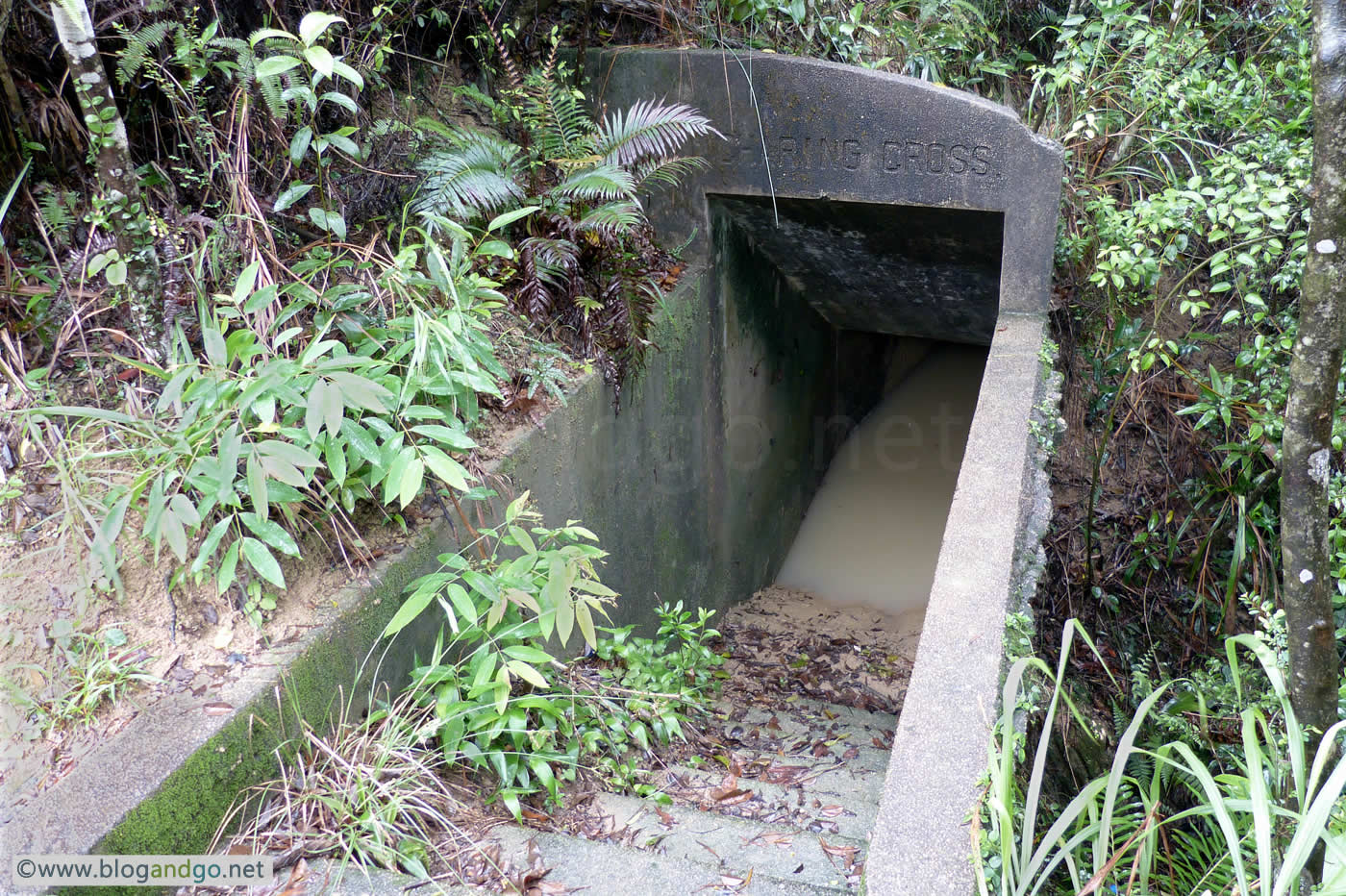 Maclehose 6 - Flooded Charing Cross tunnel